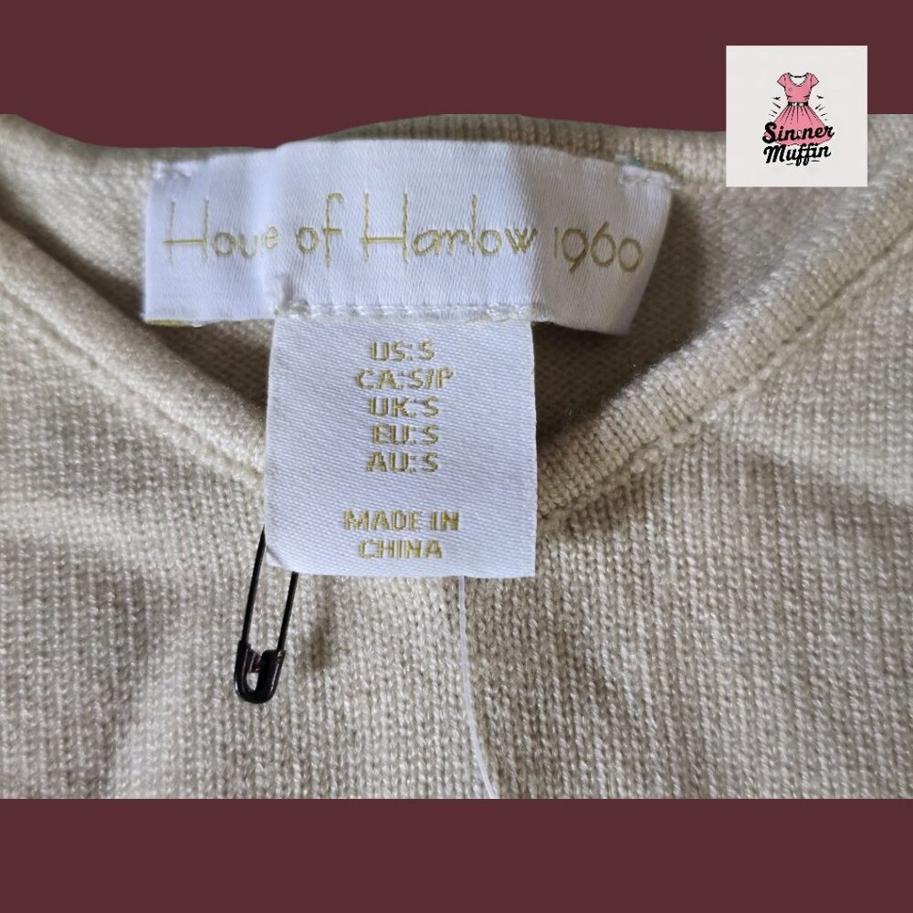 NWT House of Harlow 1960 Knit Summer Sands Set Tan S - Picture 5 of 9
